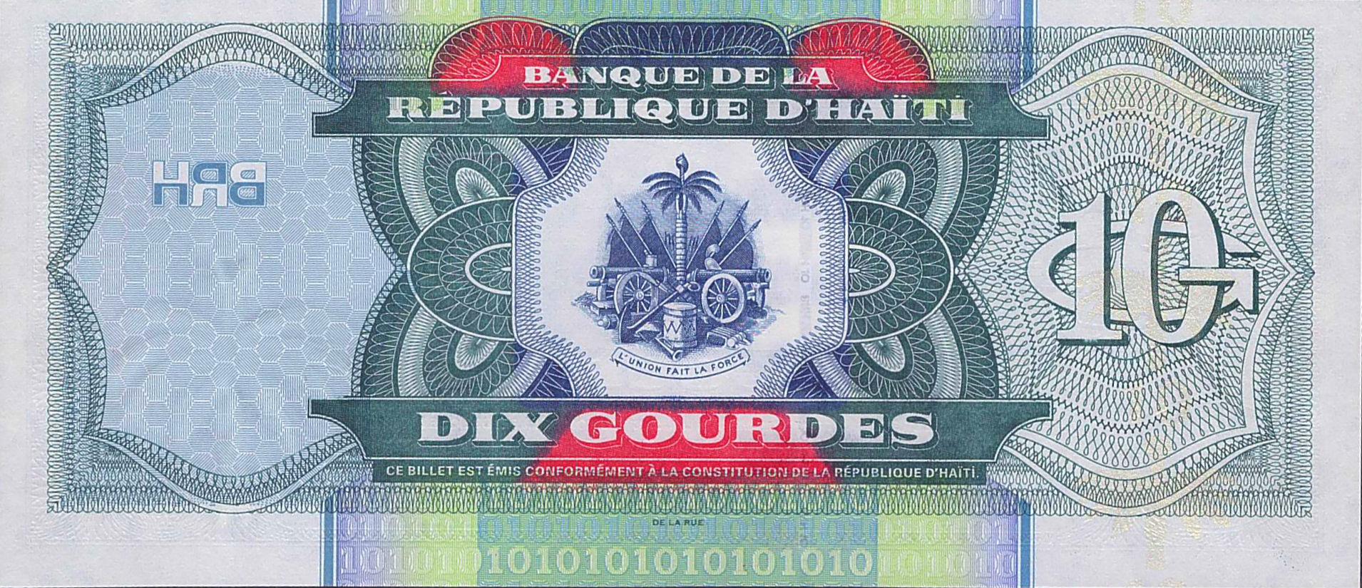 Haiti 10 2004 UNC P-265/b